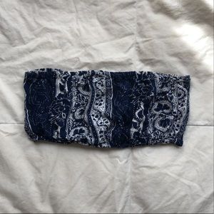 Printed bandeau